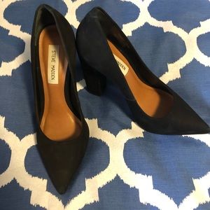 Steve Madden Block Heels Leather Upper